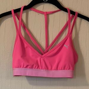 Women's Puma Pink Sports Bra
